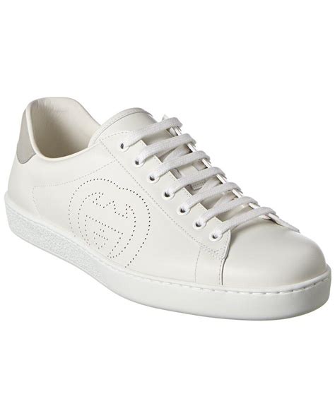 men's gucci ace sneaker with web|gucci ace sneakers interlocking g.